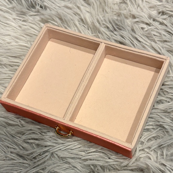 Pink Jewelry Box with Gold Accents - Picture 4 of 5